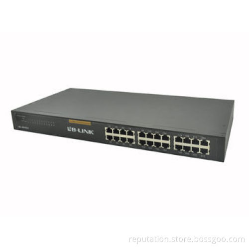 BL-S8024 Metal 24-Port 10/100Mbps Rackmount Switch